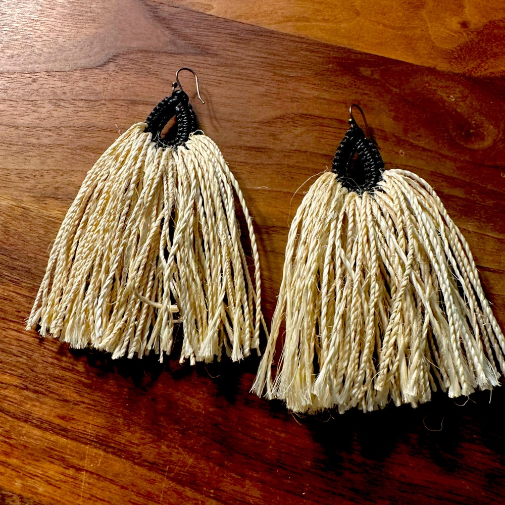 Statement handmade earrings